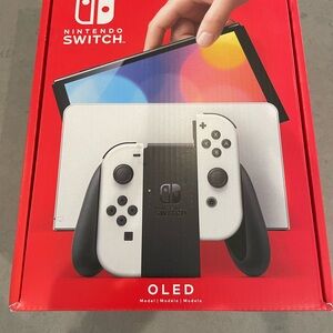 Nintendo Switch OLED Console - Black and White
